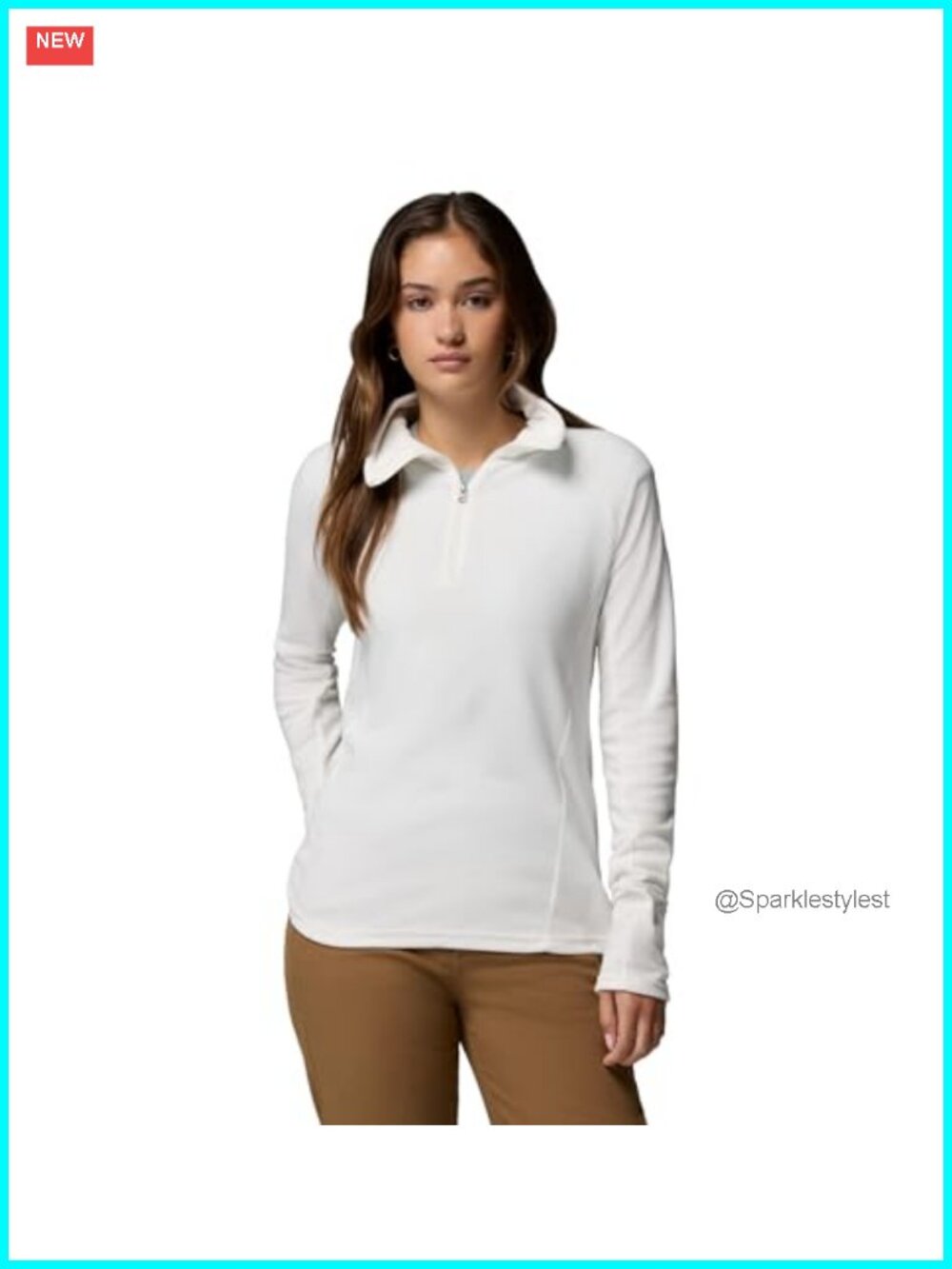 Columbia Glacial IV Half Zip Fleece Pullover Tapered Waist Active Fit